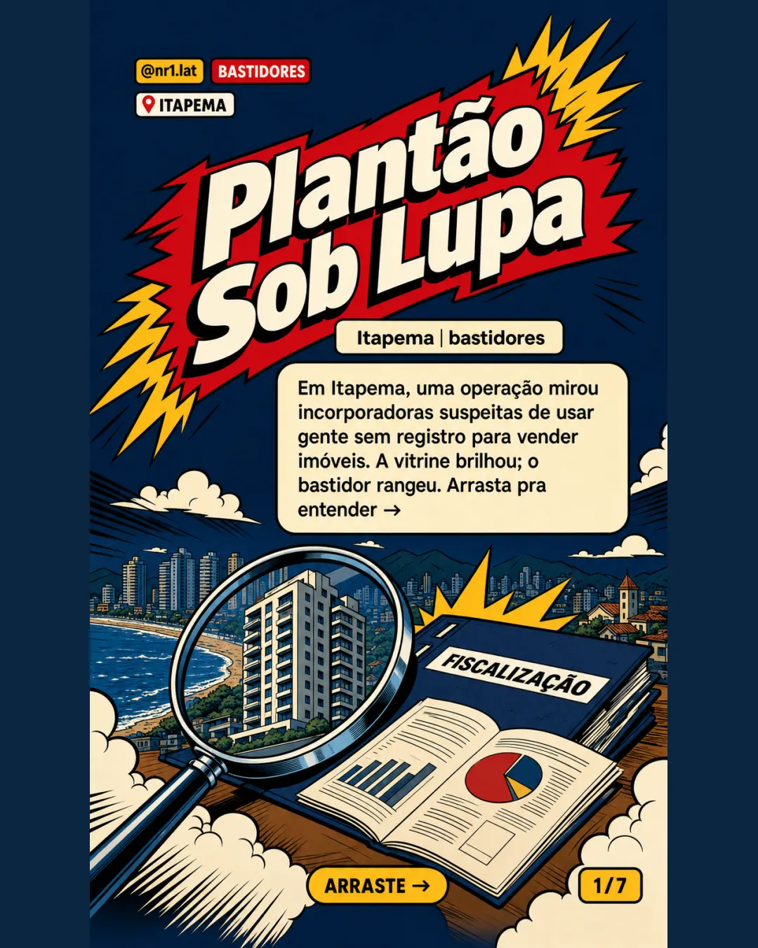 Creci e Procon flagram corretagem ilegal em Itapema — imagem 1 de 7