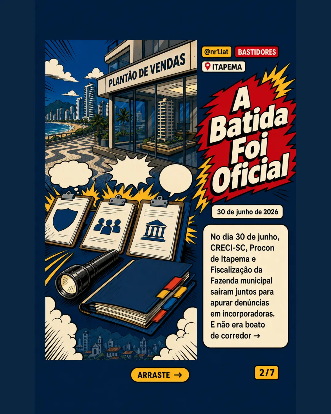 Creci e Procon flagram corretagem ilegal em Itapema — imagem 2 de 7