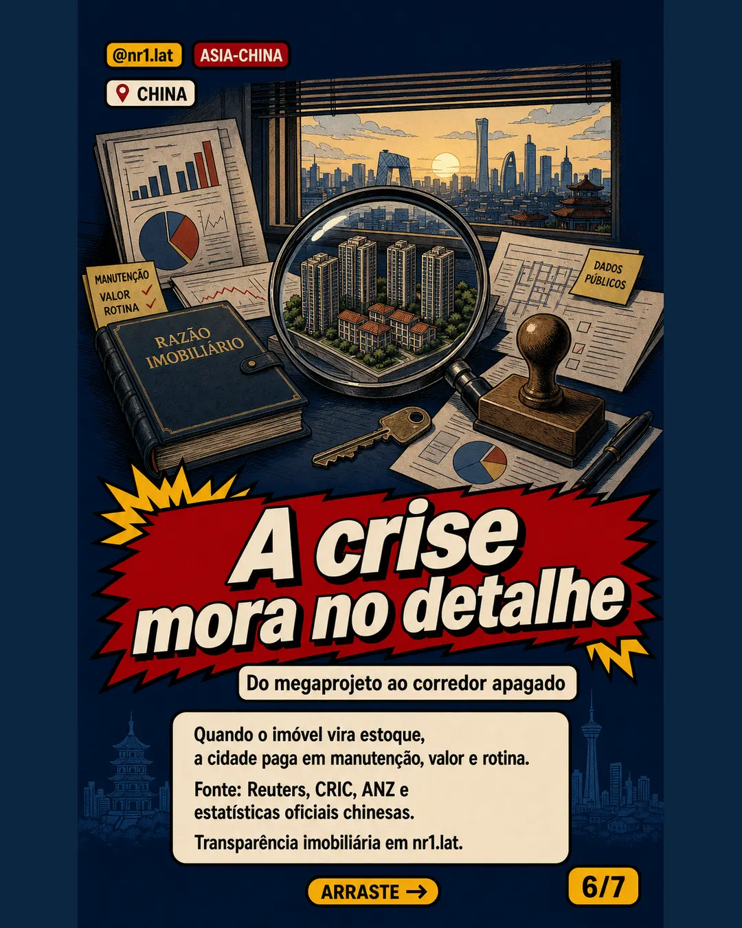 Crise imobiliária na China esvazia caixa de condomínios — imagem 6 de 7