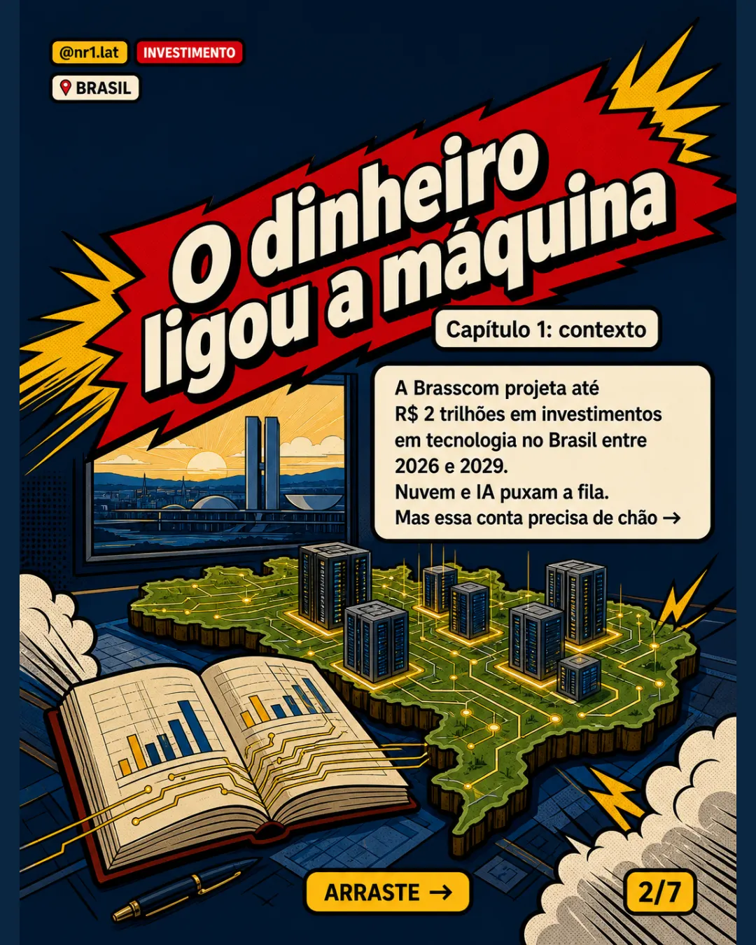Data centers levam energia e fibra ao radar imobiliário no Brasil — imagem 2 de 7