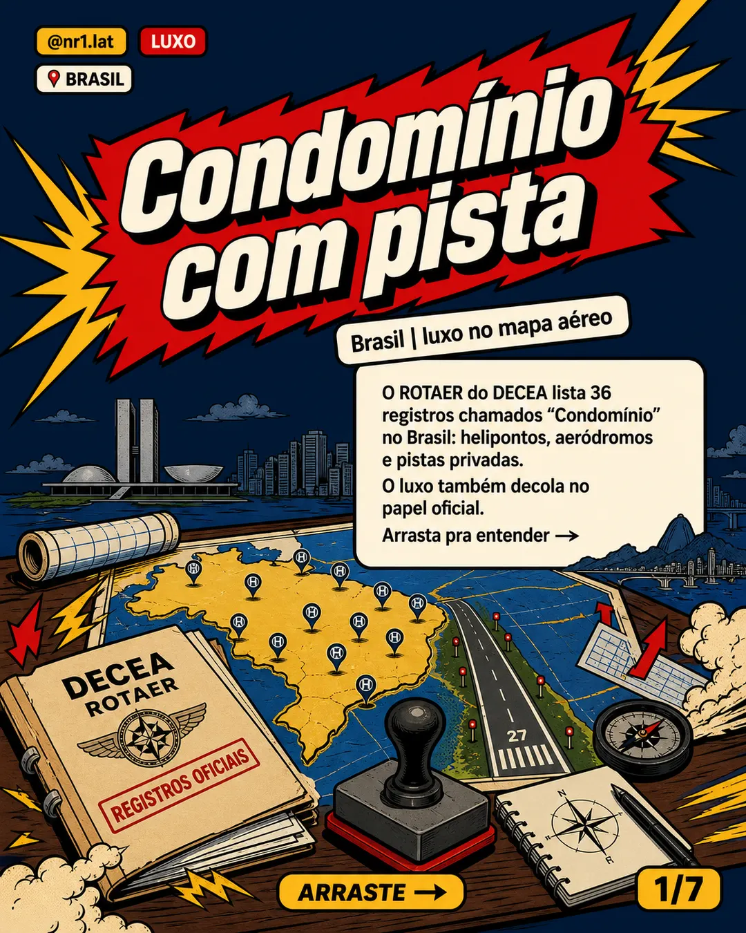 DECEA lista 36 helipontos e aeródromos de condomínios no Brasil — imagem 1 de 7