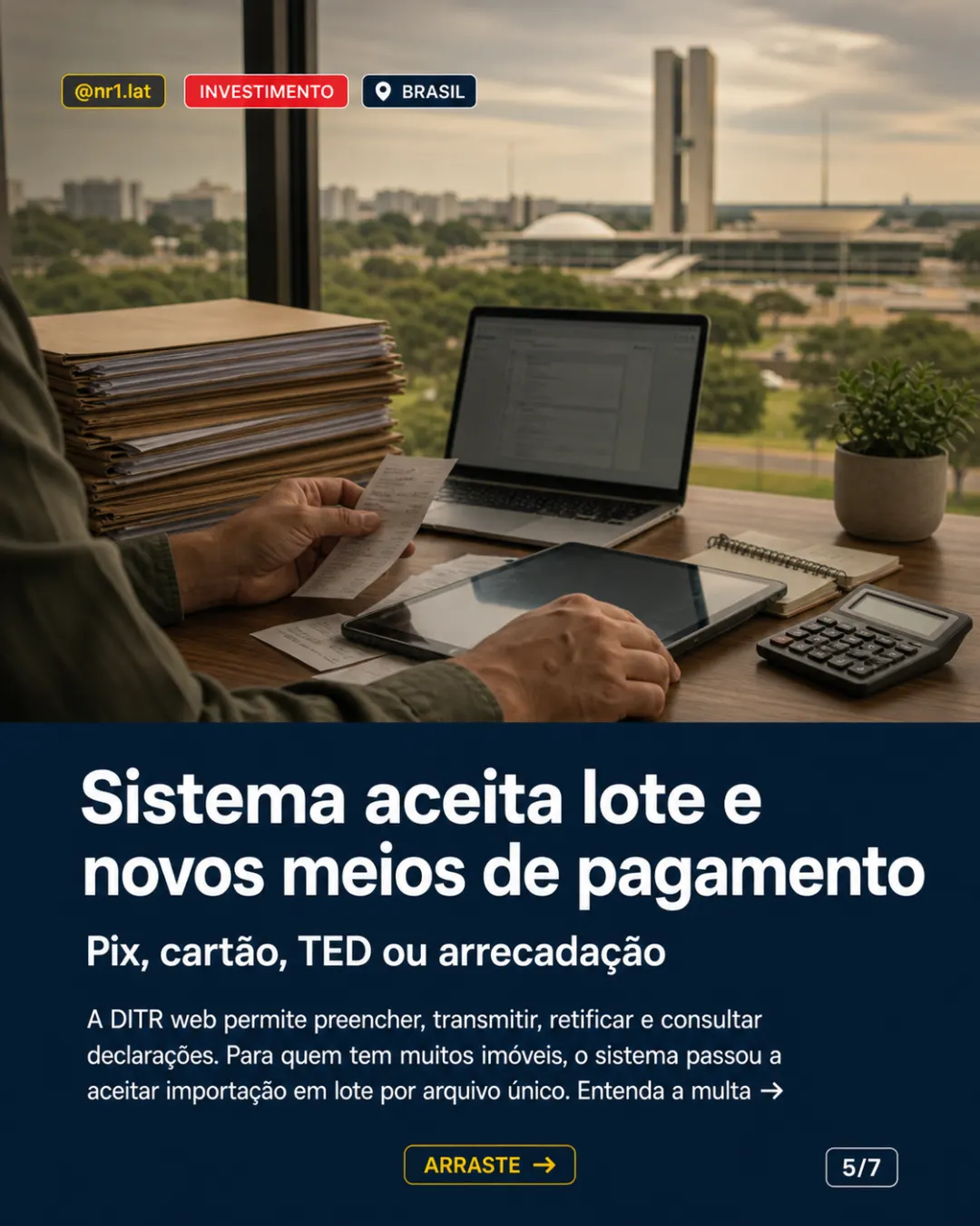 DITR 2026 obriga fazendas acima de 100 ha à versão web no Brasil — imagem 5 de 7