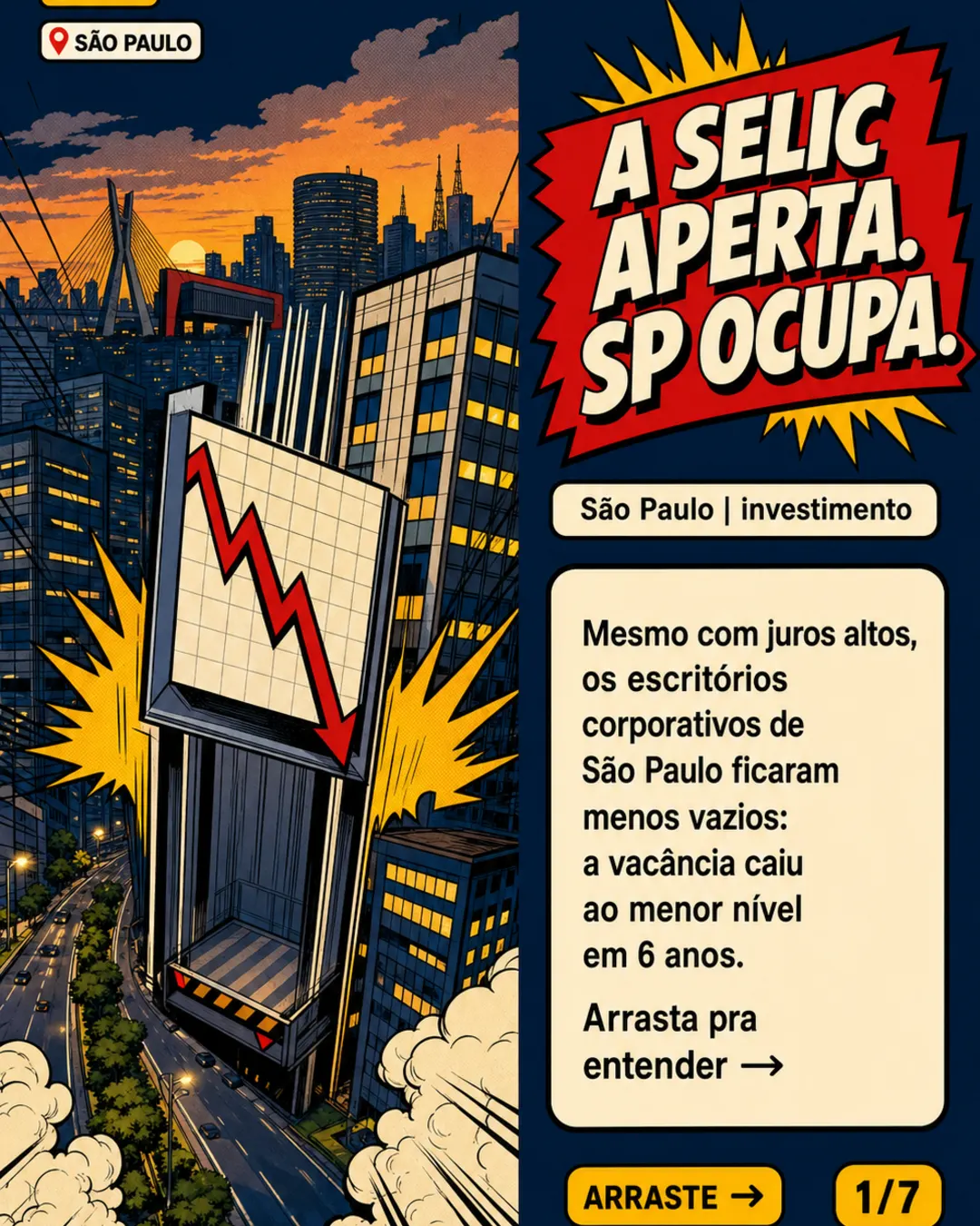 Escritórios em São Paulo têm menor vacância em seis anos — imagem 1 de 7