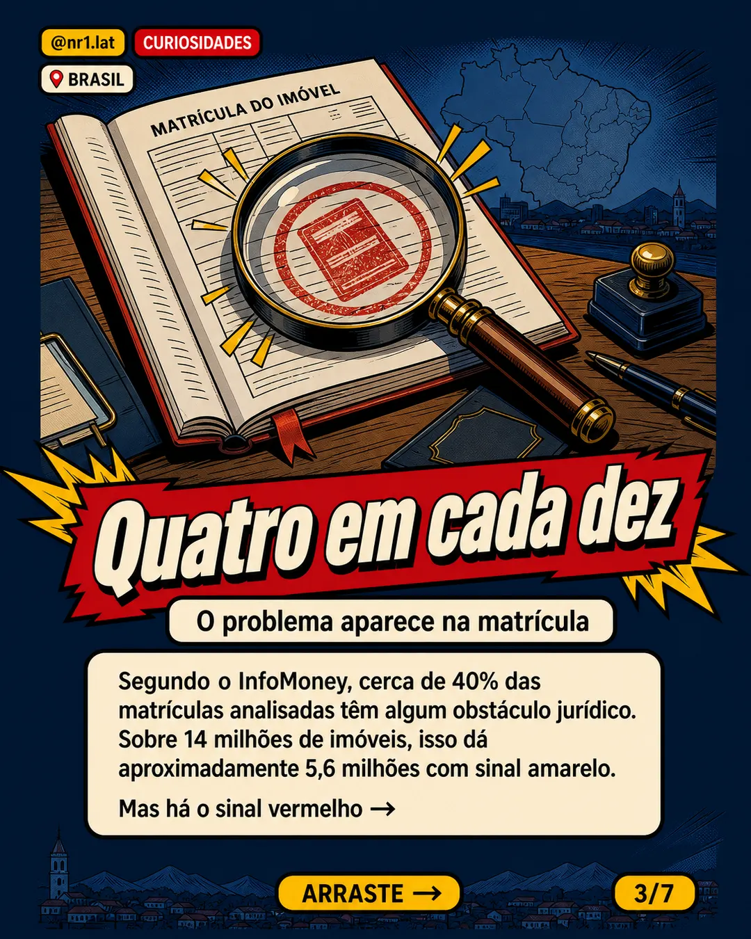Espólio trava venda imediata de imóveis no Brasil — imagem 3 de 7
