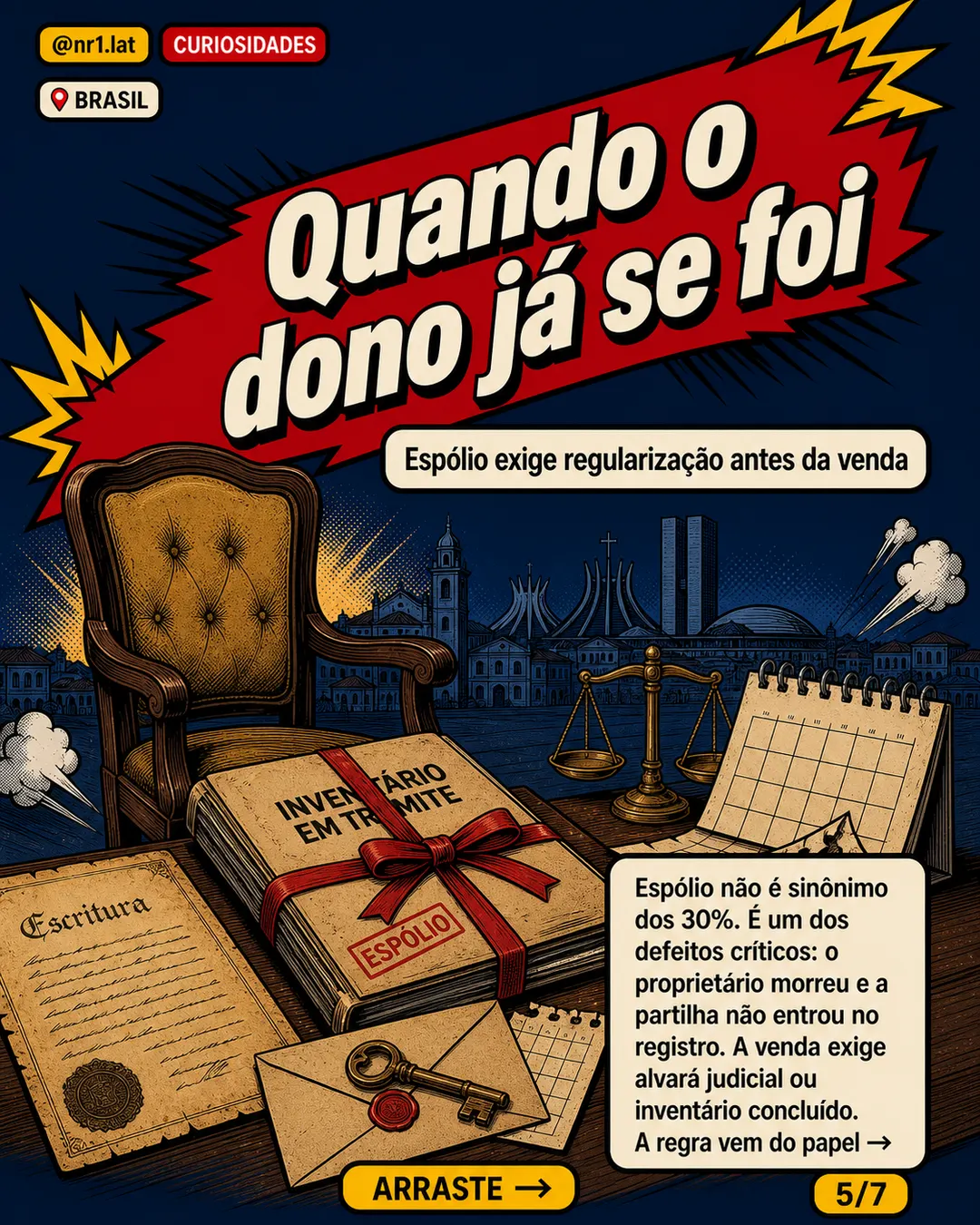 Espólio trava venda imediata de imóveis no Brasil — imagem 5 de 7