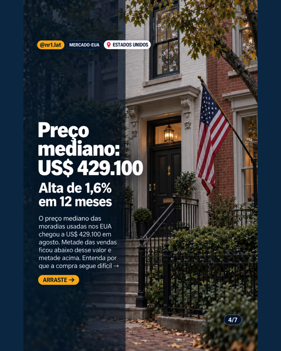 Estados Unidos: vendas de imóveis têm mínima de 14 meses — imagem 4 de 7