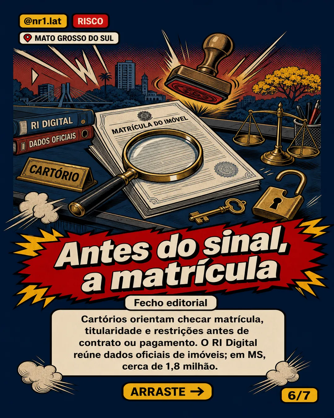 Estelionato sobe em Mato Grosso do Sul e alerta imóveis — imagem 6 de 7