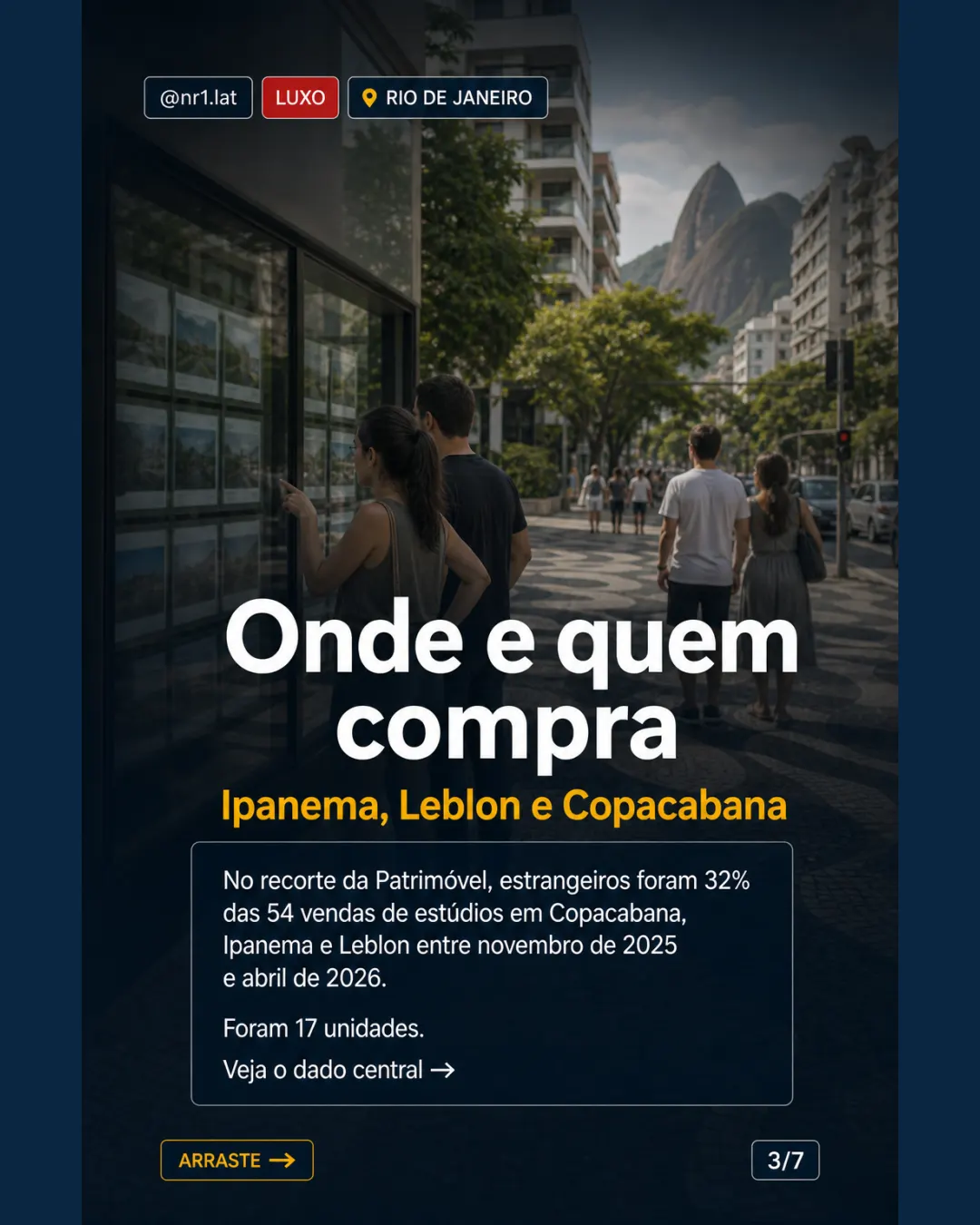 Estrangeiros compram 30% dos compactos novos em Ipanema e Leblon — imagem 3 de 7