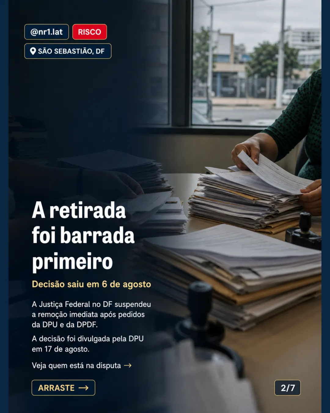 Fazenda Papuda: Justiça revê retirada em São Sebastião, DF — imagem 2 de 7