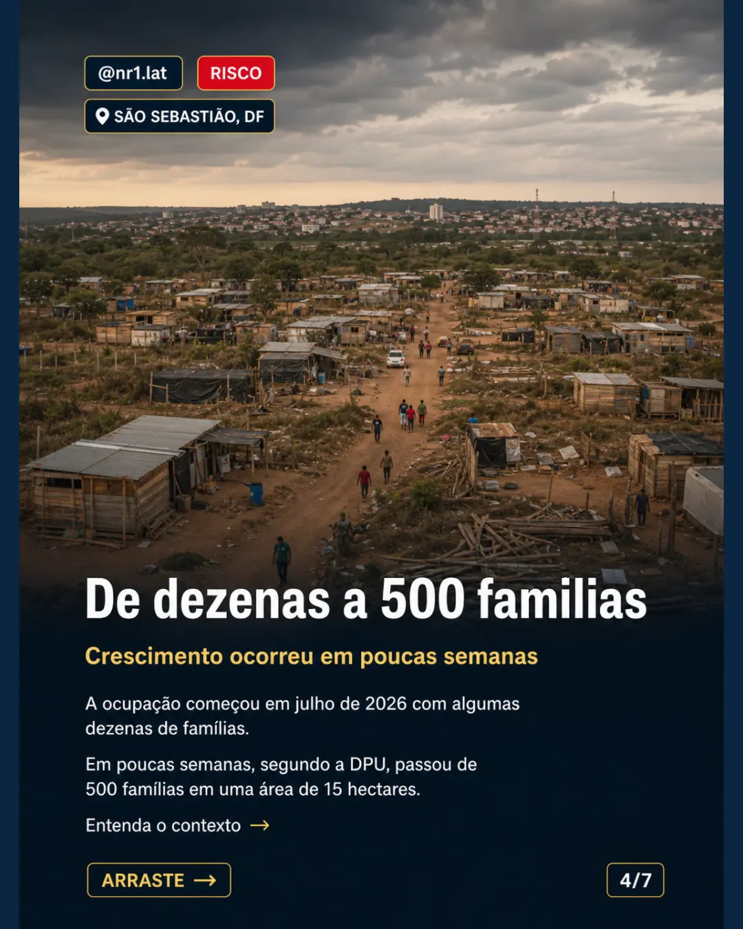 Fazenda Papuda: Justiça revê retirada em São Sebastião, DF — imagem 4 de 7