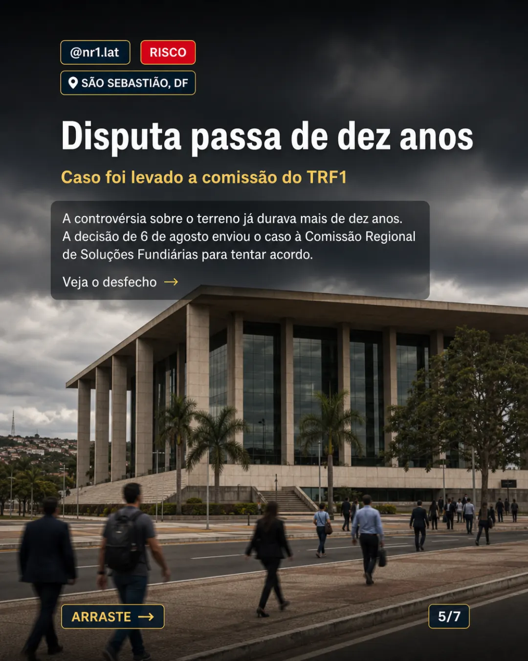 Fazenda Papuda: Justiça revê retirada em São Sebastião, DF — imagem 5 de 7