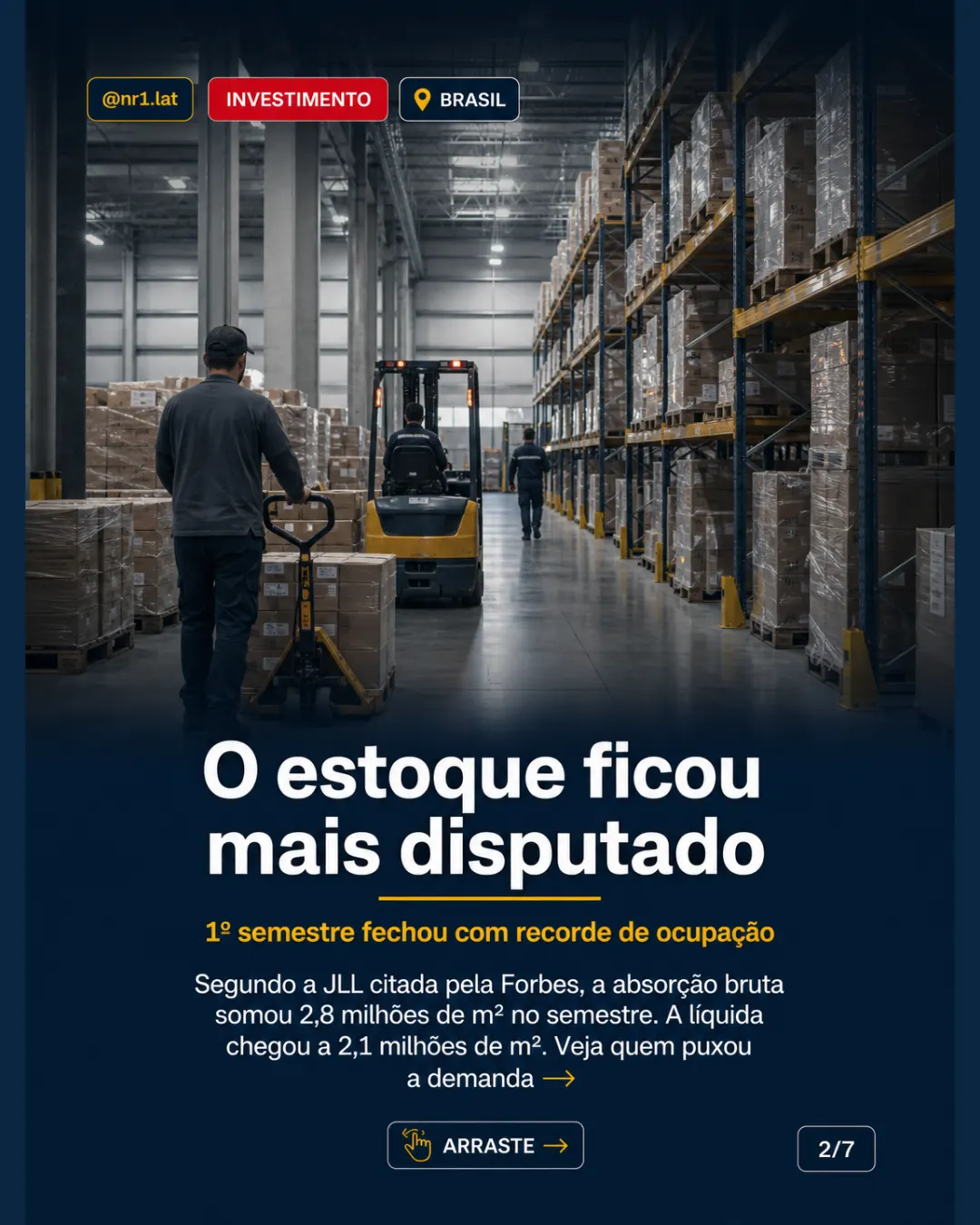 Galpões no Brasil: e-commerce derruba vacância a 5,5% — imagem 2 de 7
