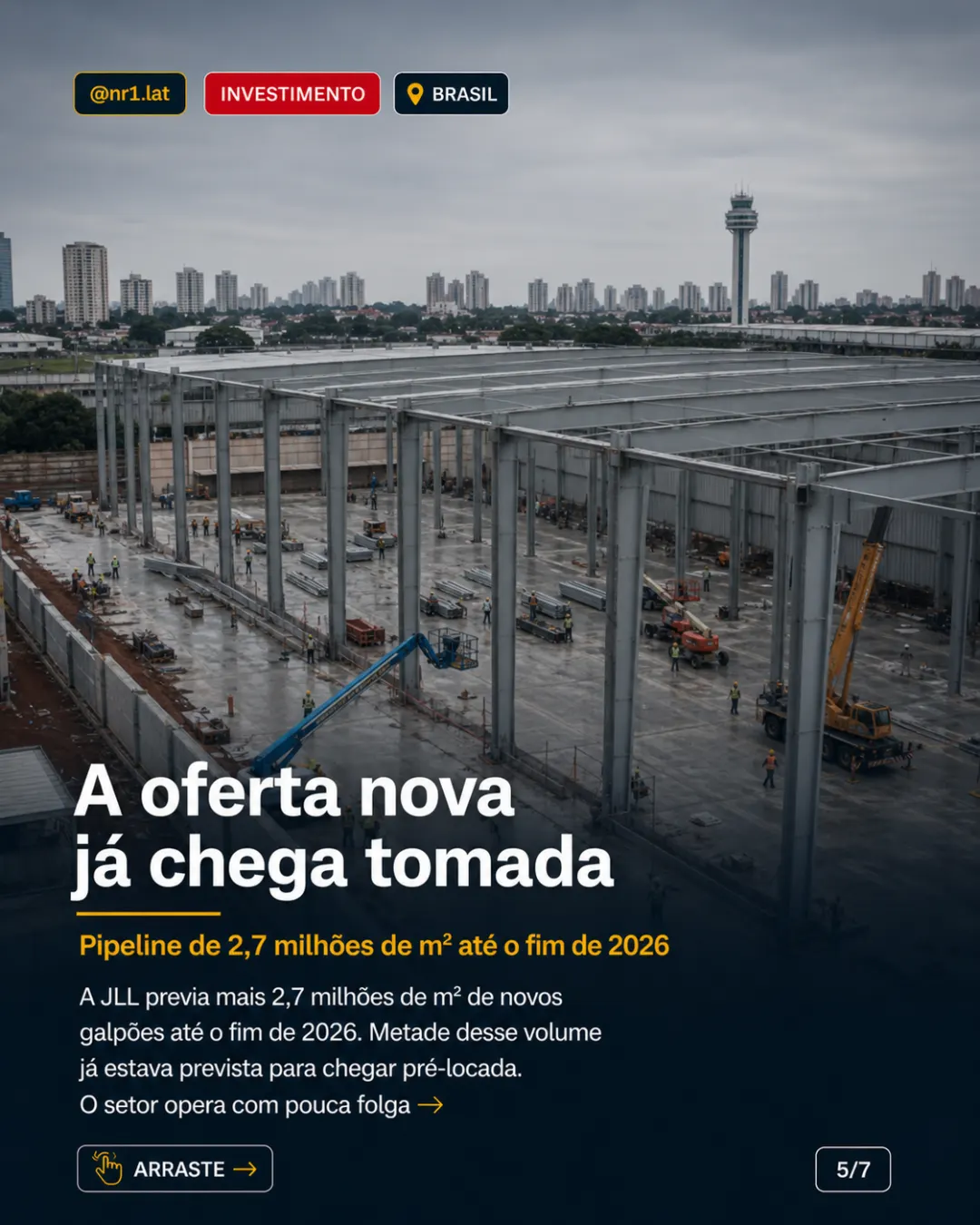 Galpões no Brasil: e-commerce derruba vacância a 5,5% — imagem 5 de 7