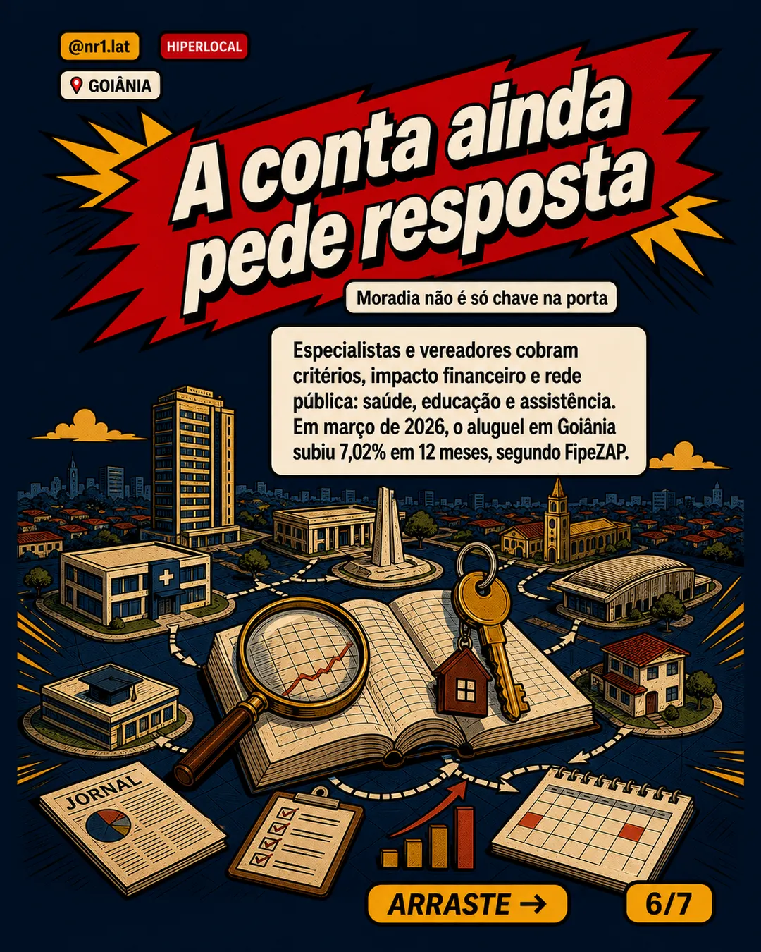 Goiânia quer dobrar moradores do Centro com aluguel subsidiado — imagem 6 de 7