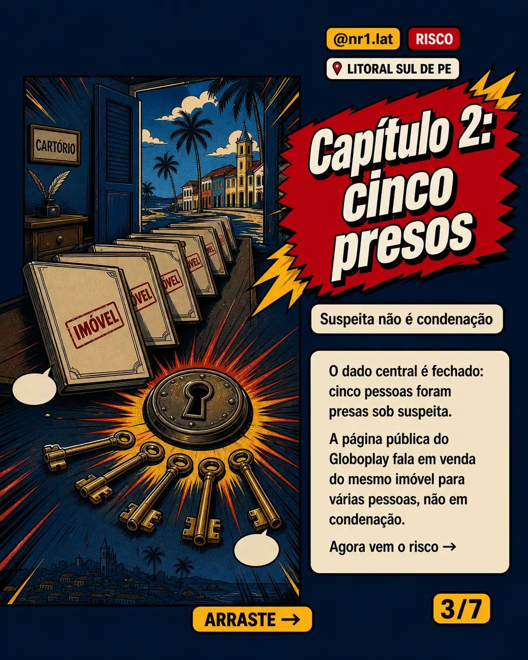 Cinco são presos por golpe com imóveis no Litoral Sul de PE — imagem 3 de 7