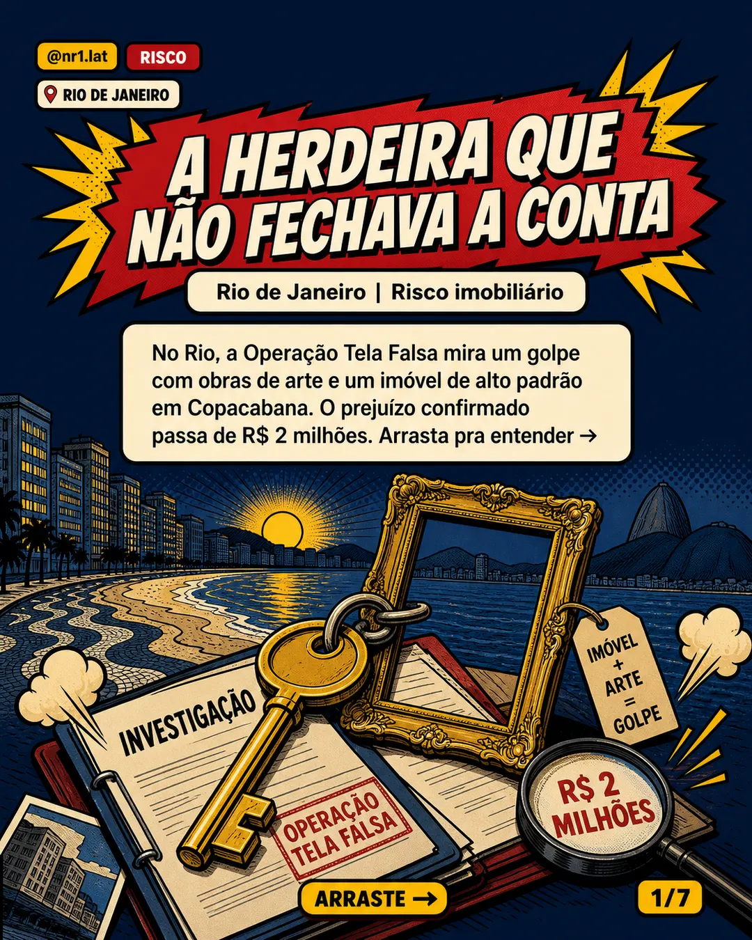 Golpe com imóvel em Copacabana expõe risco no Rio de Janeiro — imagem 1 de 7