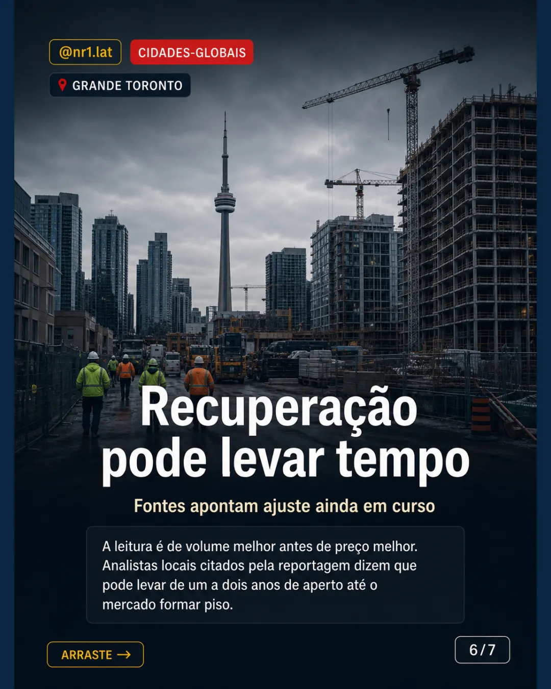 Grande Toronto vende mais, mas imóvel típico cai 5,4% — imagem 6 de 7
