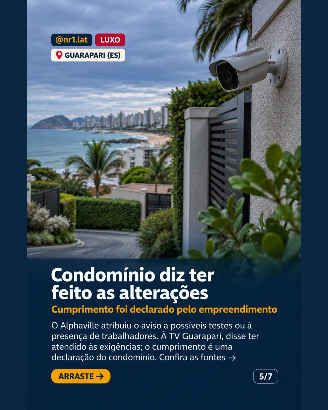 Guarapari (ES) notifica condomínio por placa em acesso público à praia — imagem 5 de 7