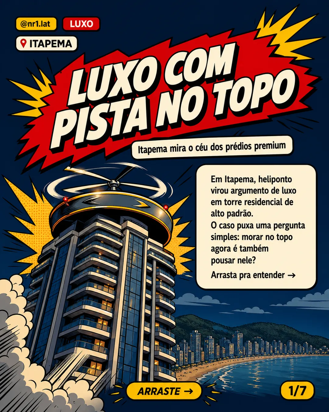 Helipontos elevam luxo dos imóveis premium em Itapema — imagem 1 de 7