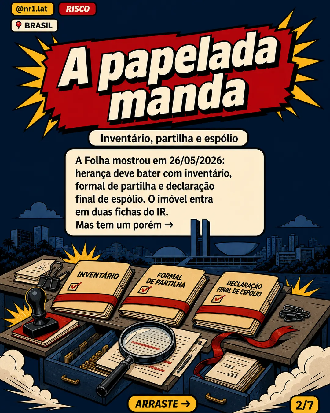 Herança de imóvel no Brasil pode gerar imposto de 15% — imagem 2 de 7