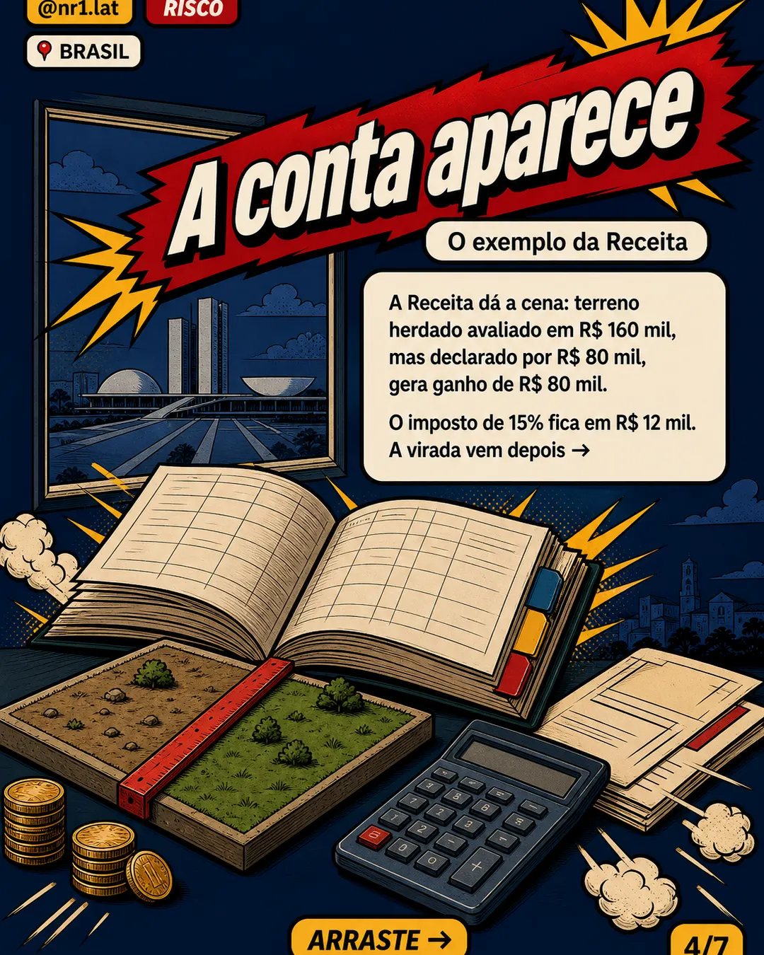 Herança de imóvel no Brasil pode gerar imposto de 15% — imagem 4 de 7