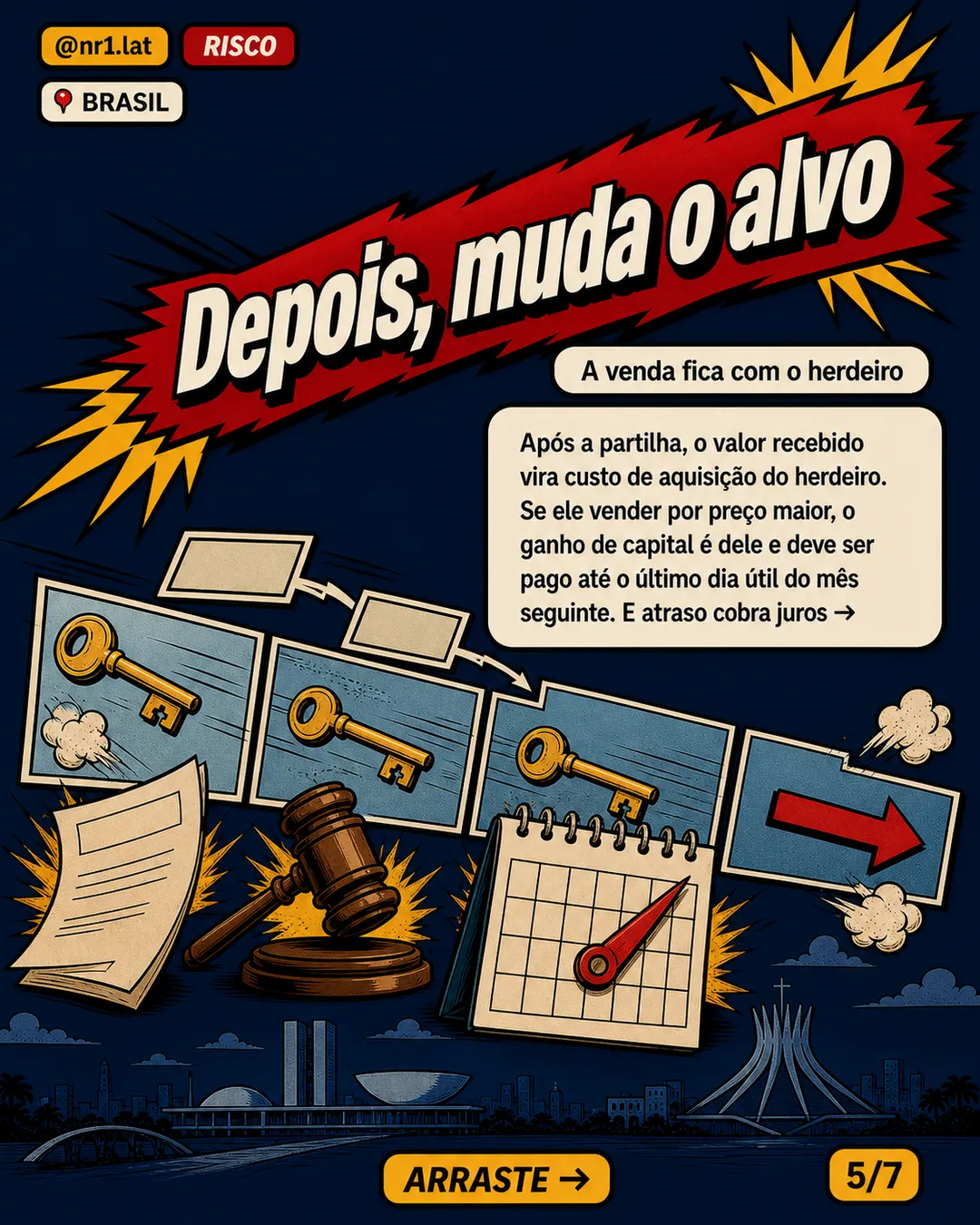 Herança de imóvel no Brasil pode gerar imposto de 15% — imagem 5 de 7