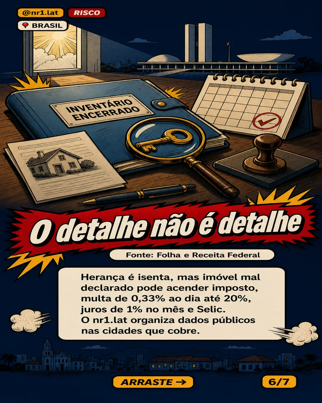 Herança de imóvel no Brasil pode gerar imposto de 15% — imagem 6 de 7