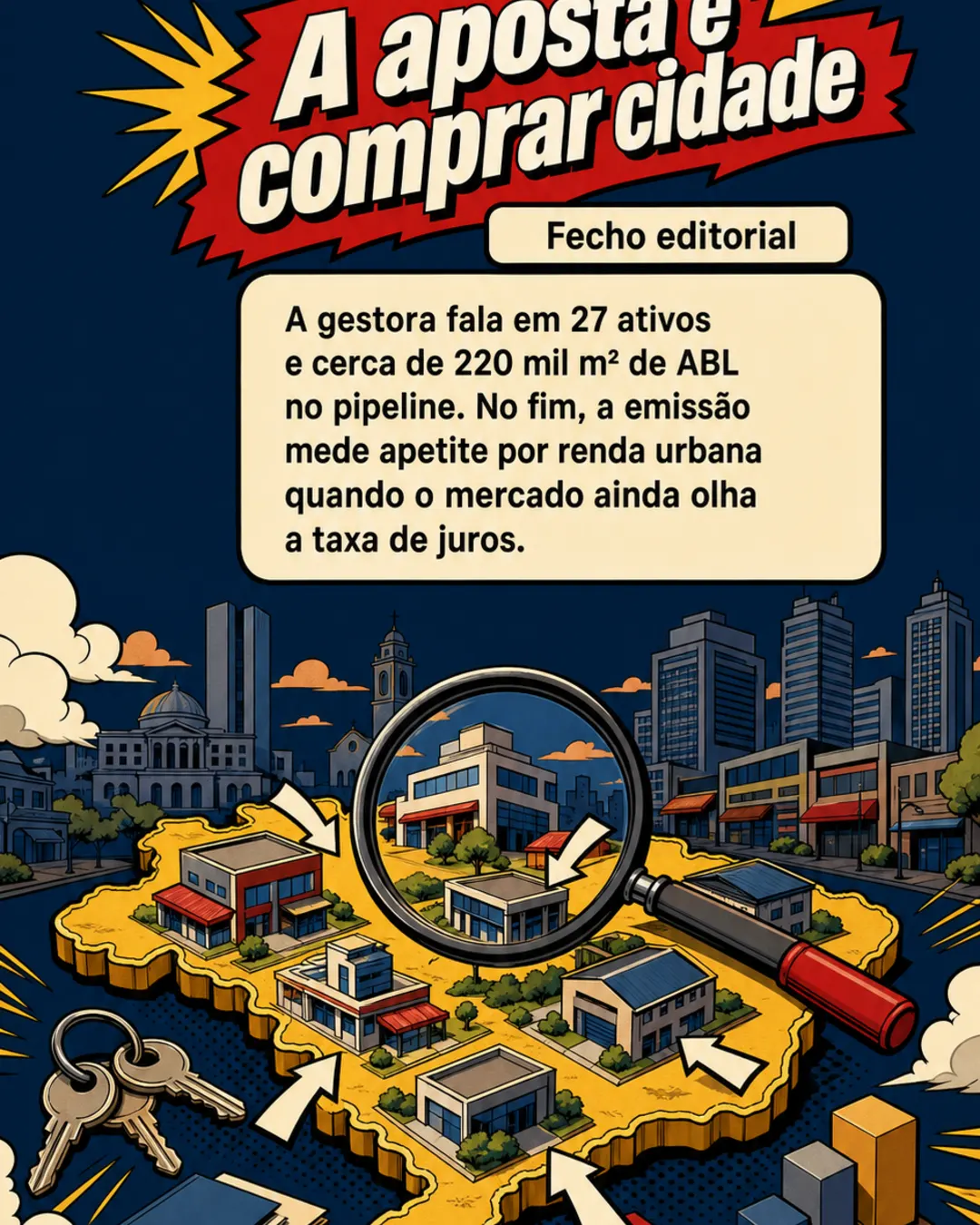 Brasil: maior FII de renda urbana mira R$ 1,87 bi — imagem 6 de 7