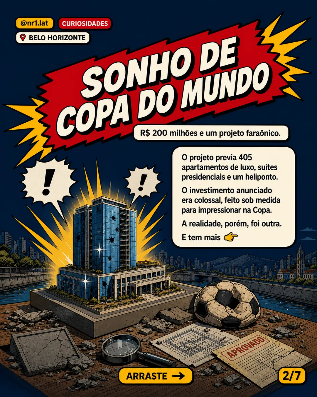 Justiça condena obra de hotel vazio em Belo Horizonte — imagem 2 de 7