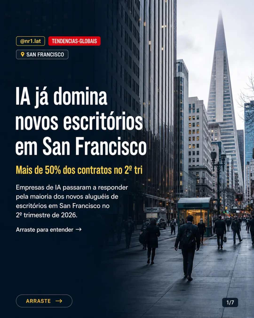 IA domina novos aluguéis de escritórios em San Francisco — imagem 1 de 7