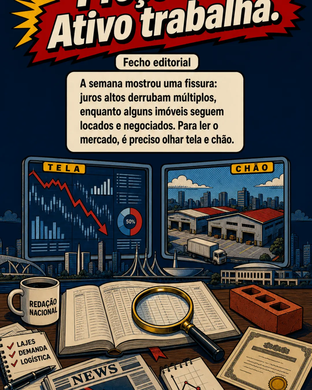 IFIX cai 0,89% no Brasil e expõe pressão dos juros sobre FIIs — imagem 6 de 7