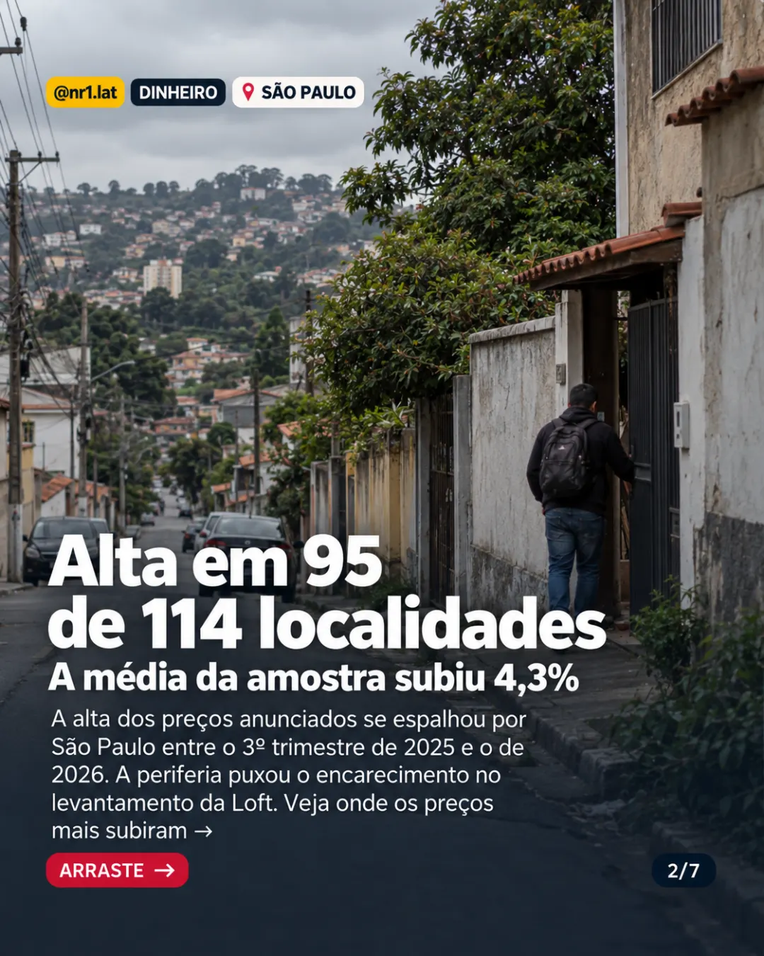Imóveis em São Paulo: Parelheiros lidera alta, com 26,2% — imagem 2 de 7
