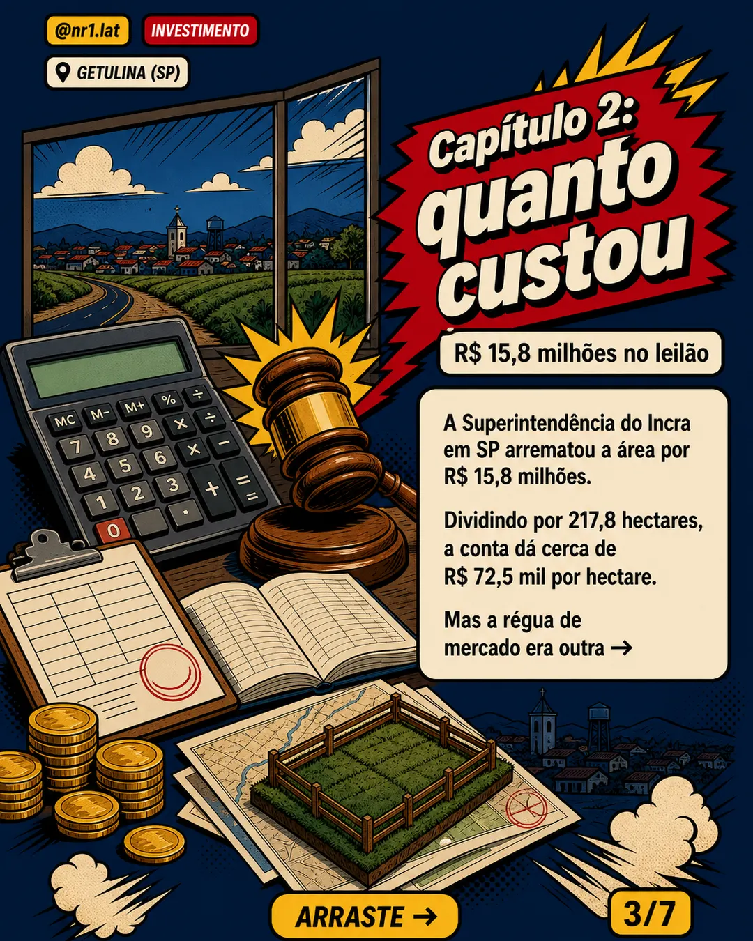Incra compra fazenda em Getulina (SP) com desconto de R$ 7 mi — imagem 3 de 7