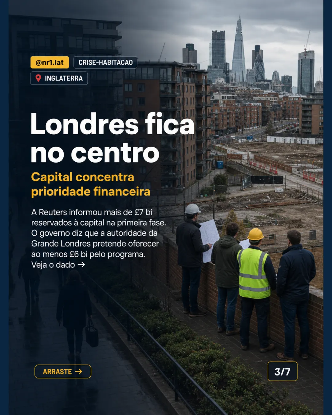 Inglaterra põe £9,58 bi em moradia, mas limita aluguel social — imagem 3 de 7