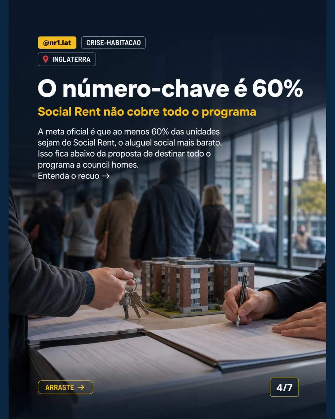 Inglaterra põe £9,58 bi em moradia, mas limita aluguel social — imagem 4 de 7