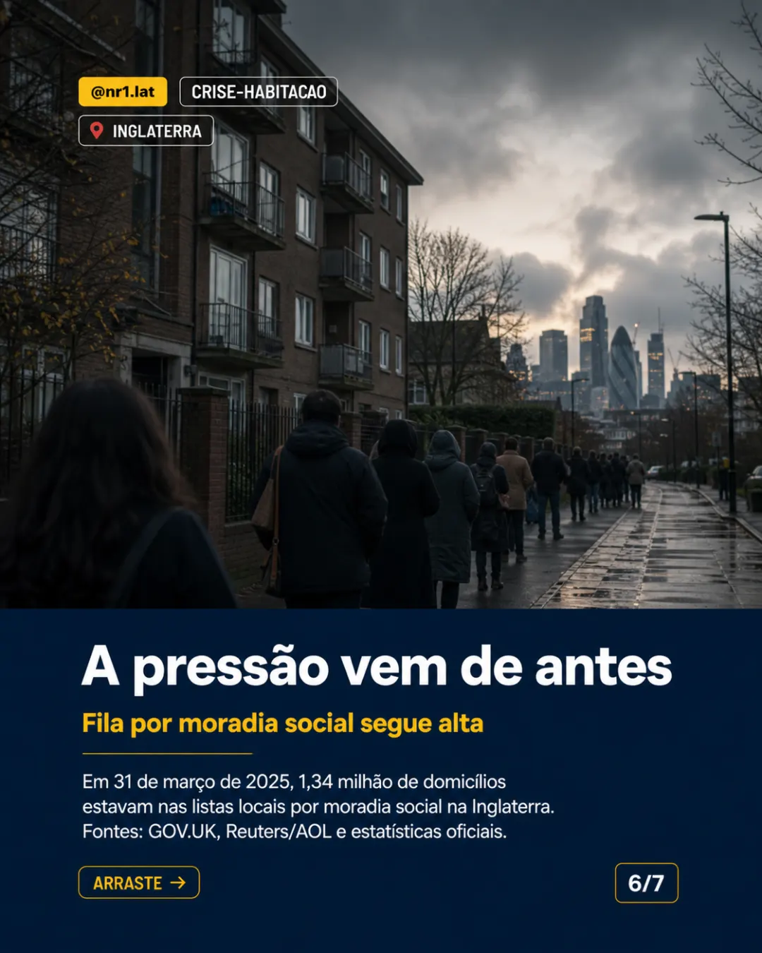 Inglaterra põe £9,58 bi em moradia, mas limita aluguel social — imagem 6 de 7