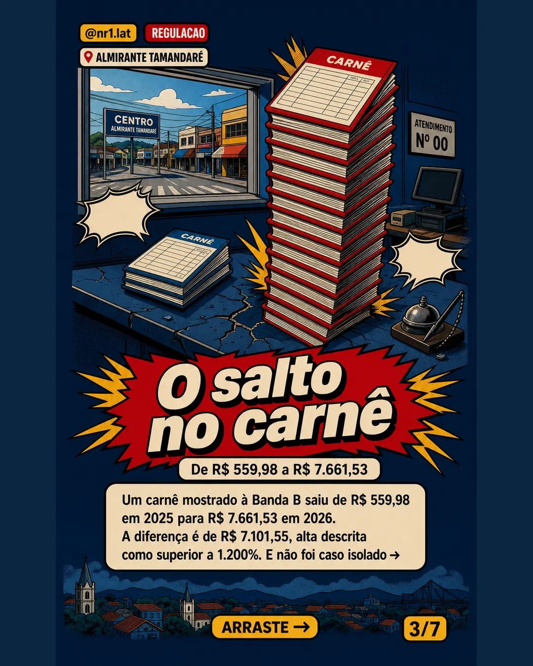 IPTU em Almirante Tamandaré dispara após nova planta — imagem 3 de 7