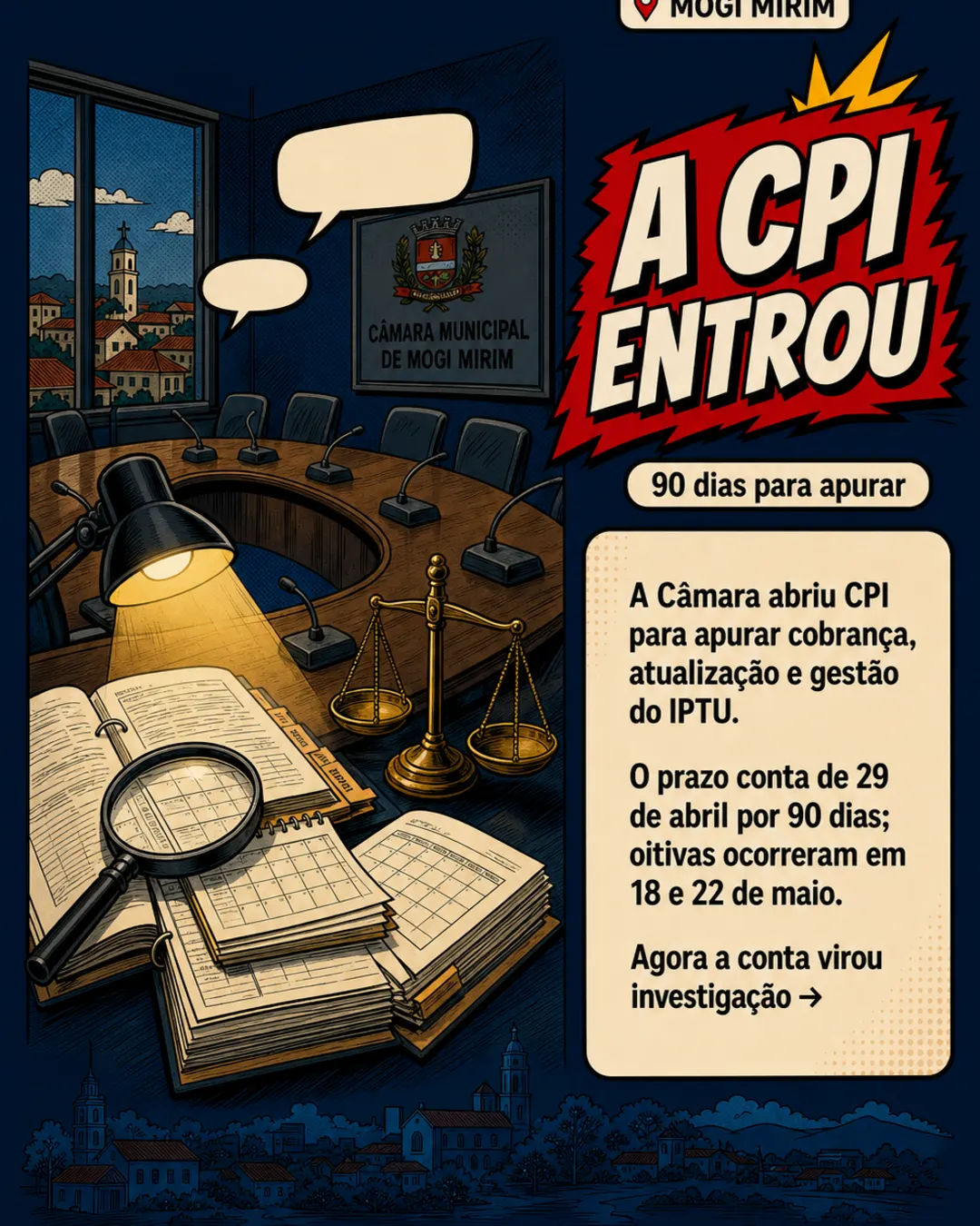 IPTU de Mogi Mirim é adiado pela 7ª vez em meio à CPI — imagem 5 de 7