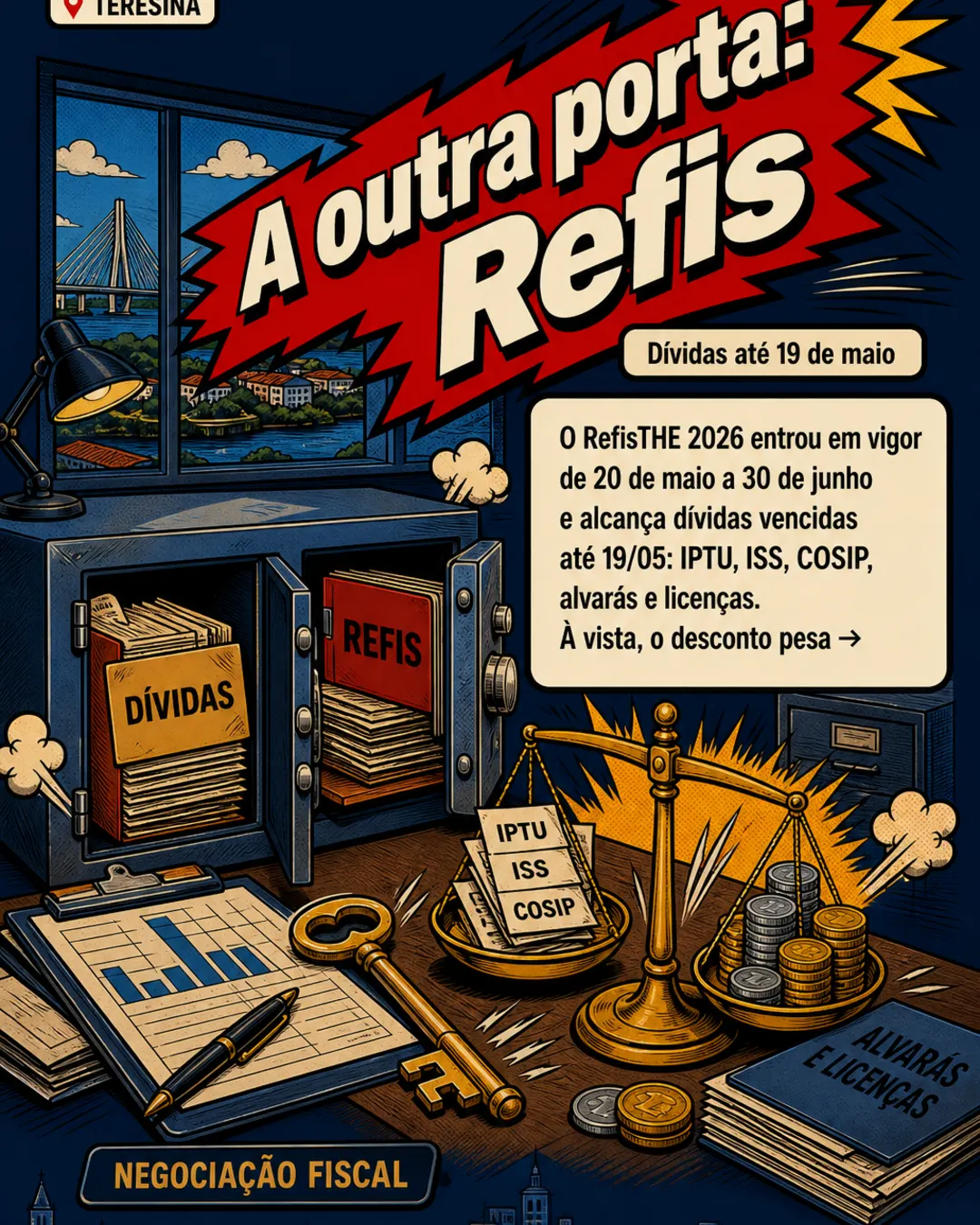 Teresina reabre prazo do IPTU e revela isenção pouco usada — imagem 3 de 7