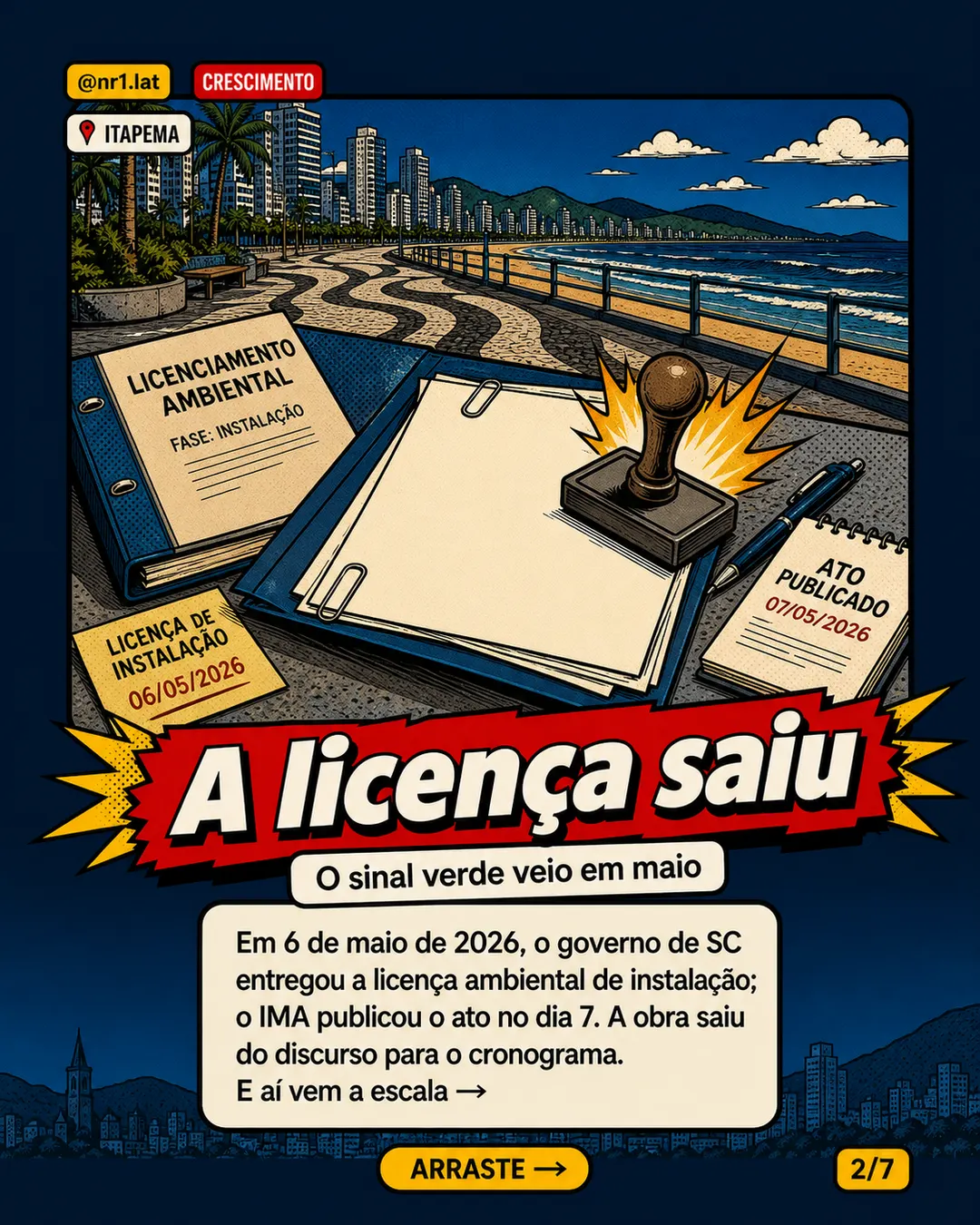 Itapema alarga Meia Praia e mira valorização de imóveis — imagem 2 de 7