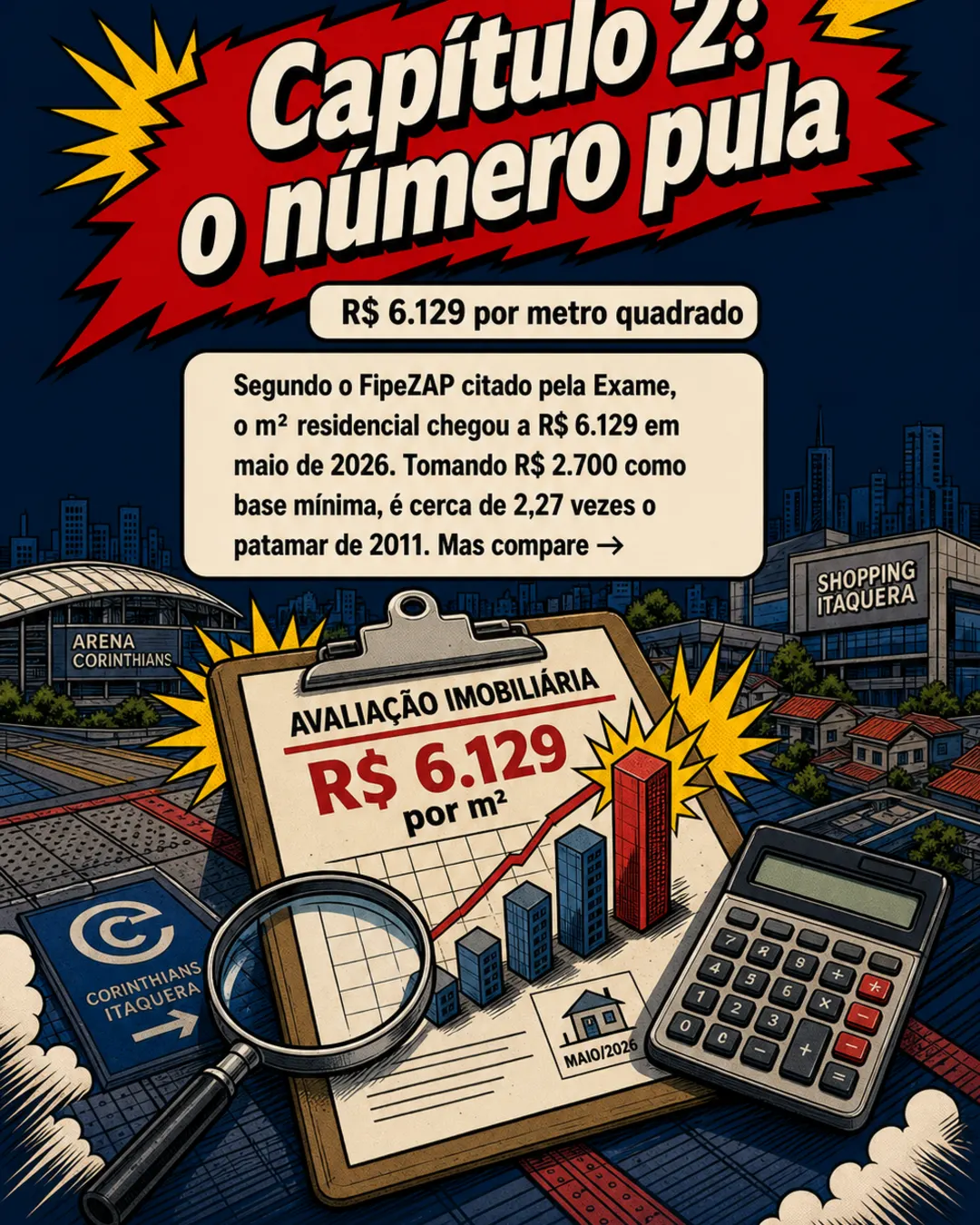 Itaquera, São Paulo, vê m² dobrar, mas urbanismo expõe barreiras — imagem 3 de 7