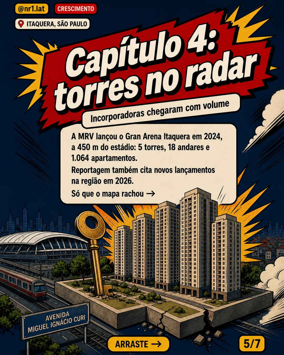 Itaquera, São Paulo, vê m² dobrar, mas urbanismo expõe barreiras — imagem 5 de 7