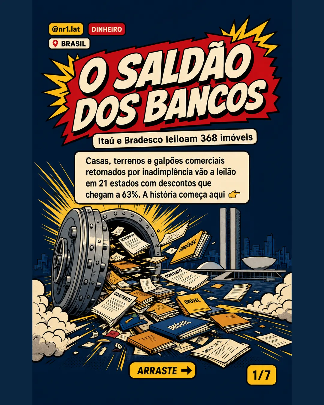 Itaú e Bradesco leiloam 368 imóveis com desconto de até 63% — imagem 1 de 7