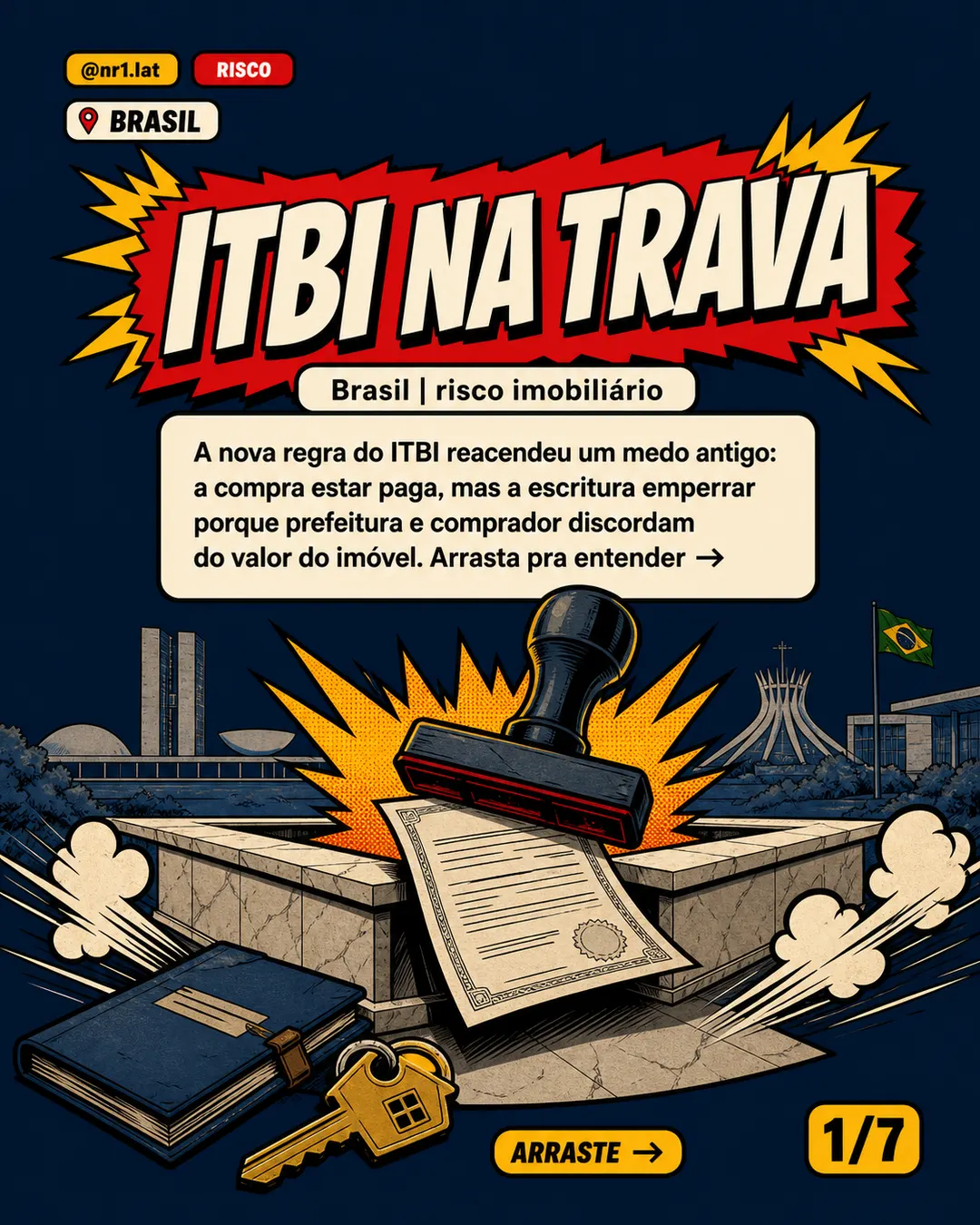 ITBI no Brasil: nova regra eleva risco de escritura travada — imagem 1 de 7