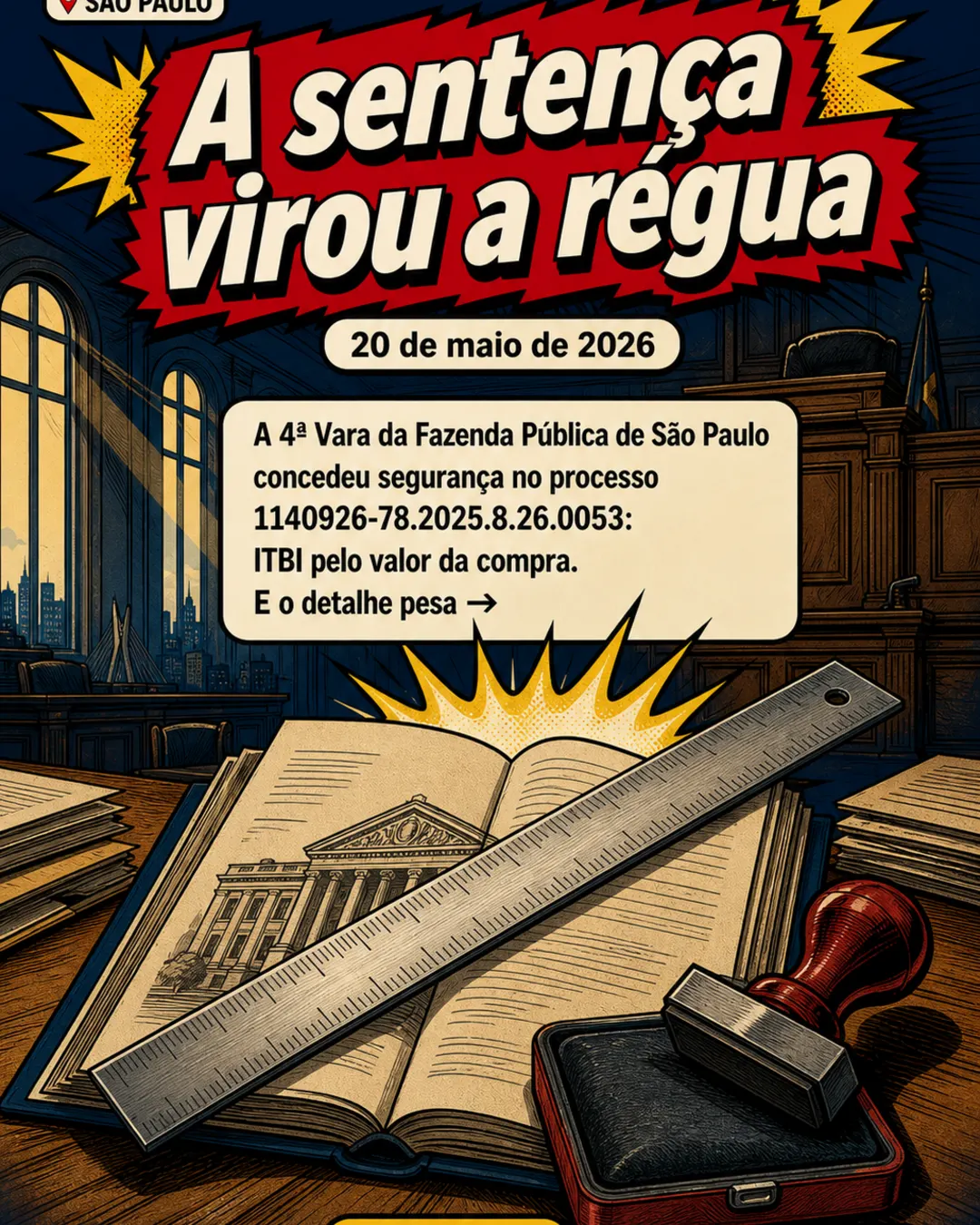 Justiça barra ITBI por valor de referência em São Paulo — imagem 3 de 7