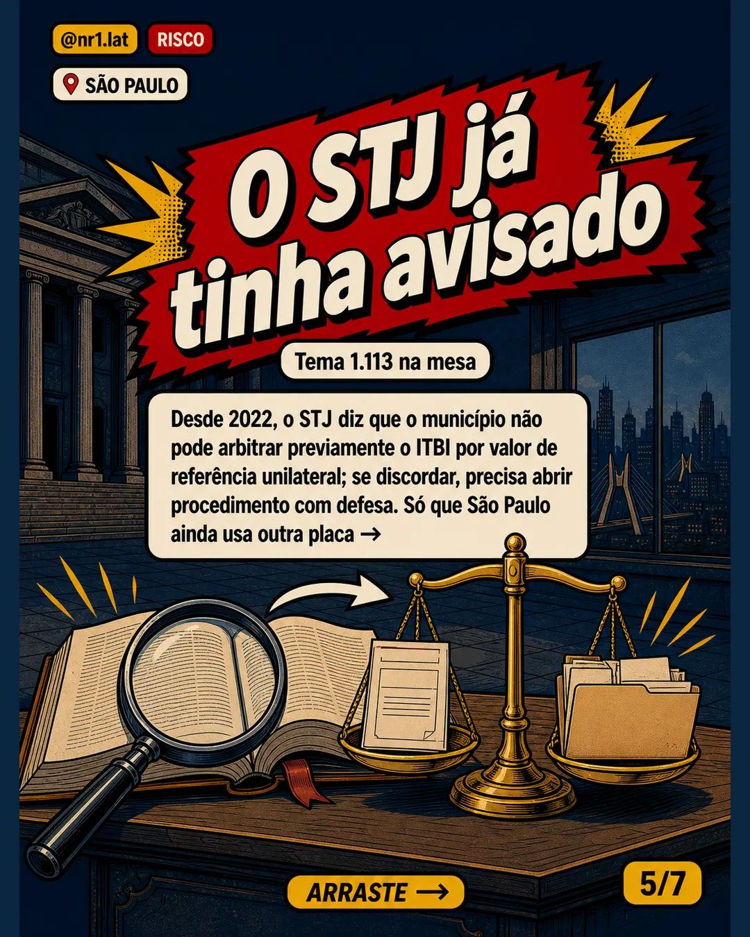 Justiça barra ITBI por valor de referência em São Paulo — imagem 5 de 7