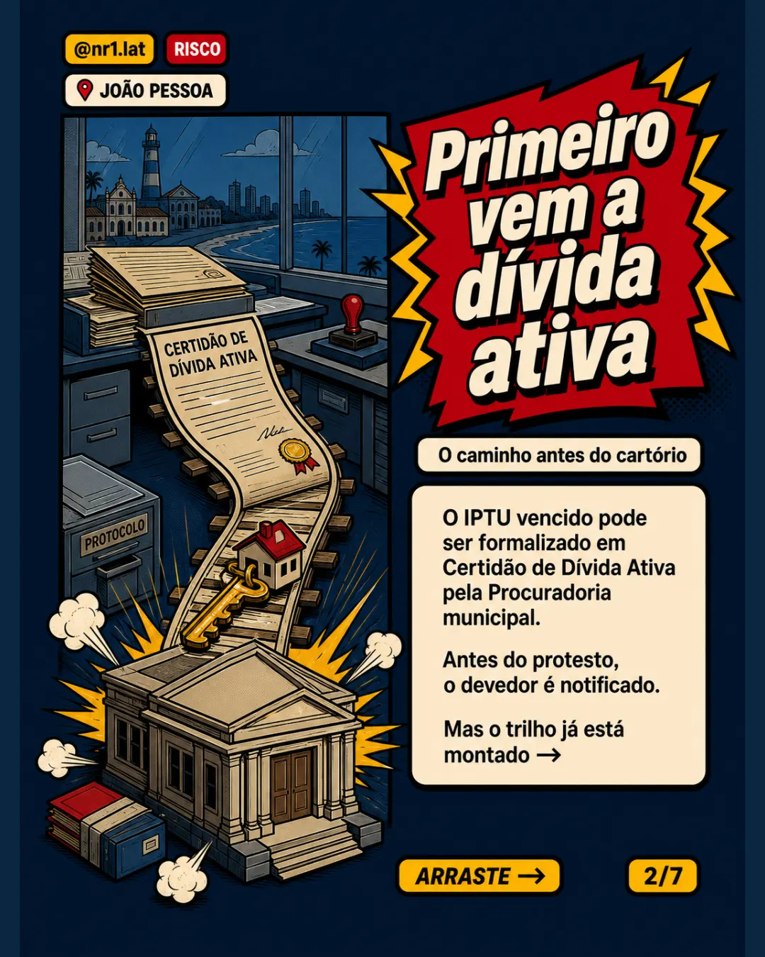 João Pessoa protesta IPTU atrasado sem valor mínimo — imagem 2 de 7