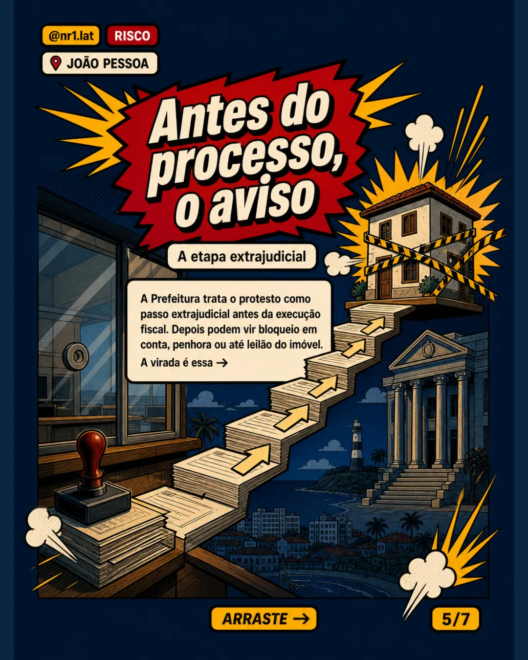 João Pessoa protesta IPTU atrasado sem valor mínimo — imagem 5 de 7