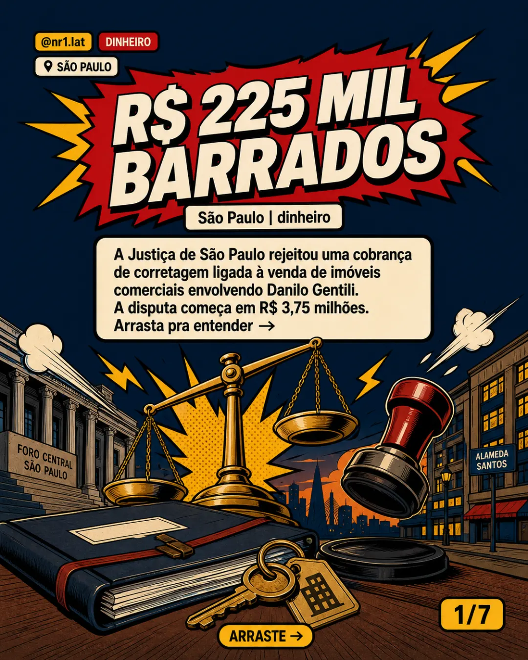 Justiça em São Paulo barra comissão de R$ 225 mil ligada a Gentili — imagem 1 de 7