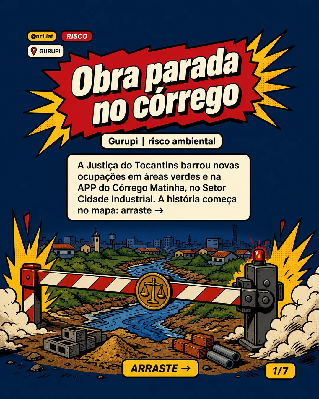 Justiça barra ocupações em APP e áreas verdes de Gurupi — imagem 1 de 7